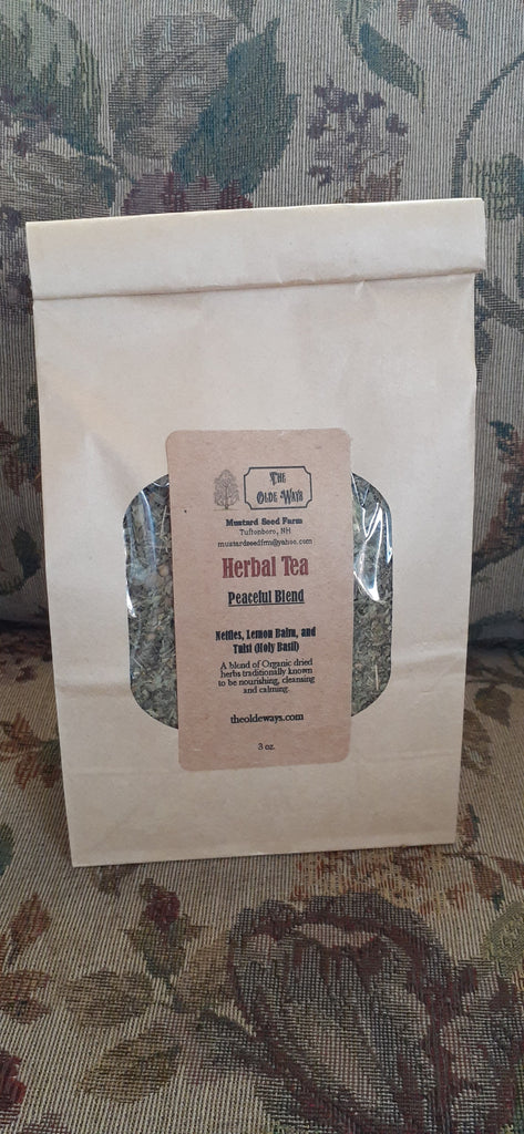 Herbal Tea PEACEFUL BLEND with Holy Basil